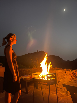 Feuerrituale unter dem Mond